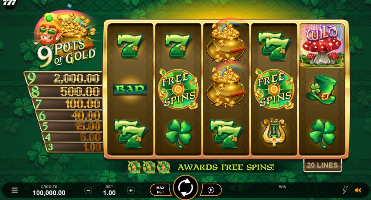 9 Pots Of Gold (Gameburger Studios) Image 2